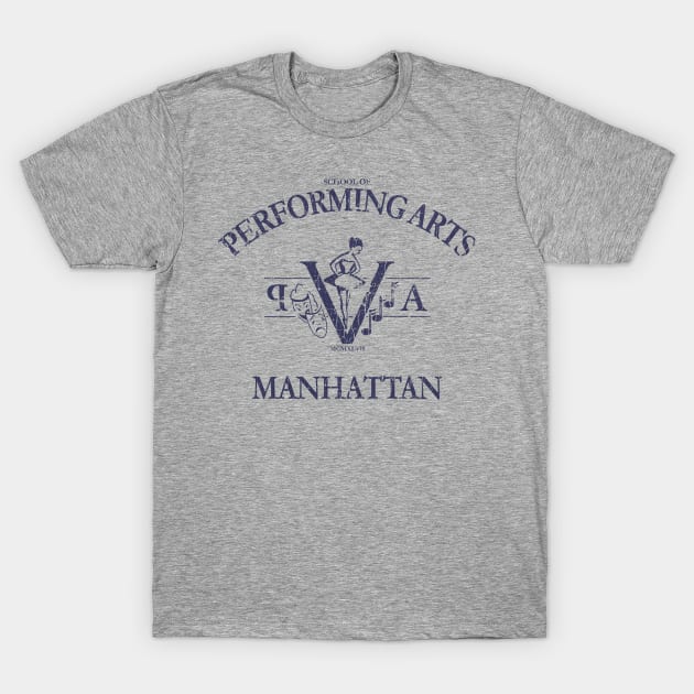 High School of Performing Arts Manhattan NYC T-Shirt by JCD666